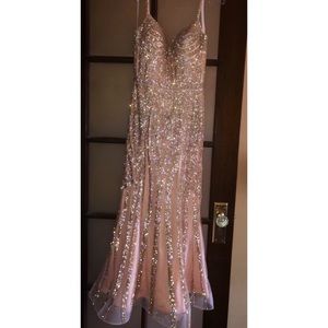Glow Blush Prom Dress